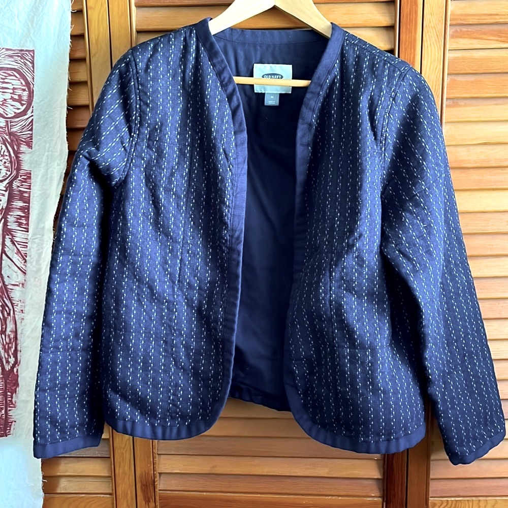 Old Navy quilted fall jacket size medium excellent condition